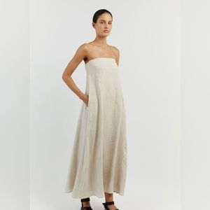 Dissh linen dress - POCKETS REMOVED